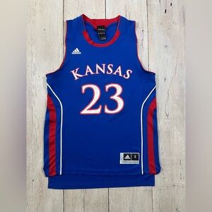 Adidas Kansas Jayhawks #23 Basketball Jersey Size S